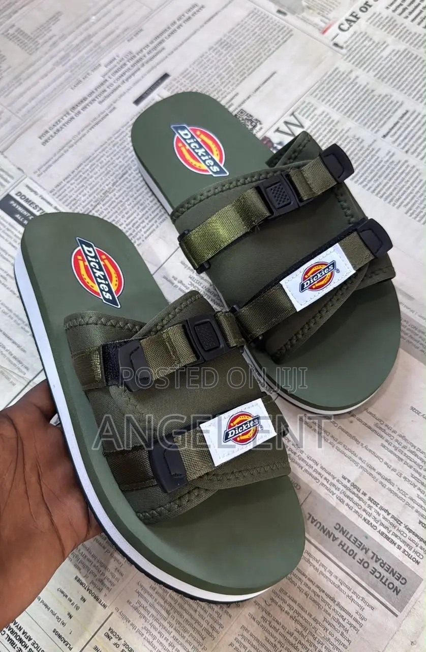 Dickies Double-Strap Slide Sandals Available (Location: Adum Kumasi)