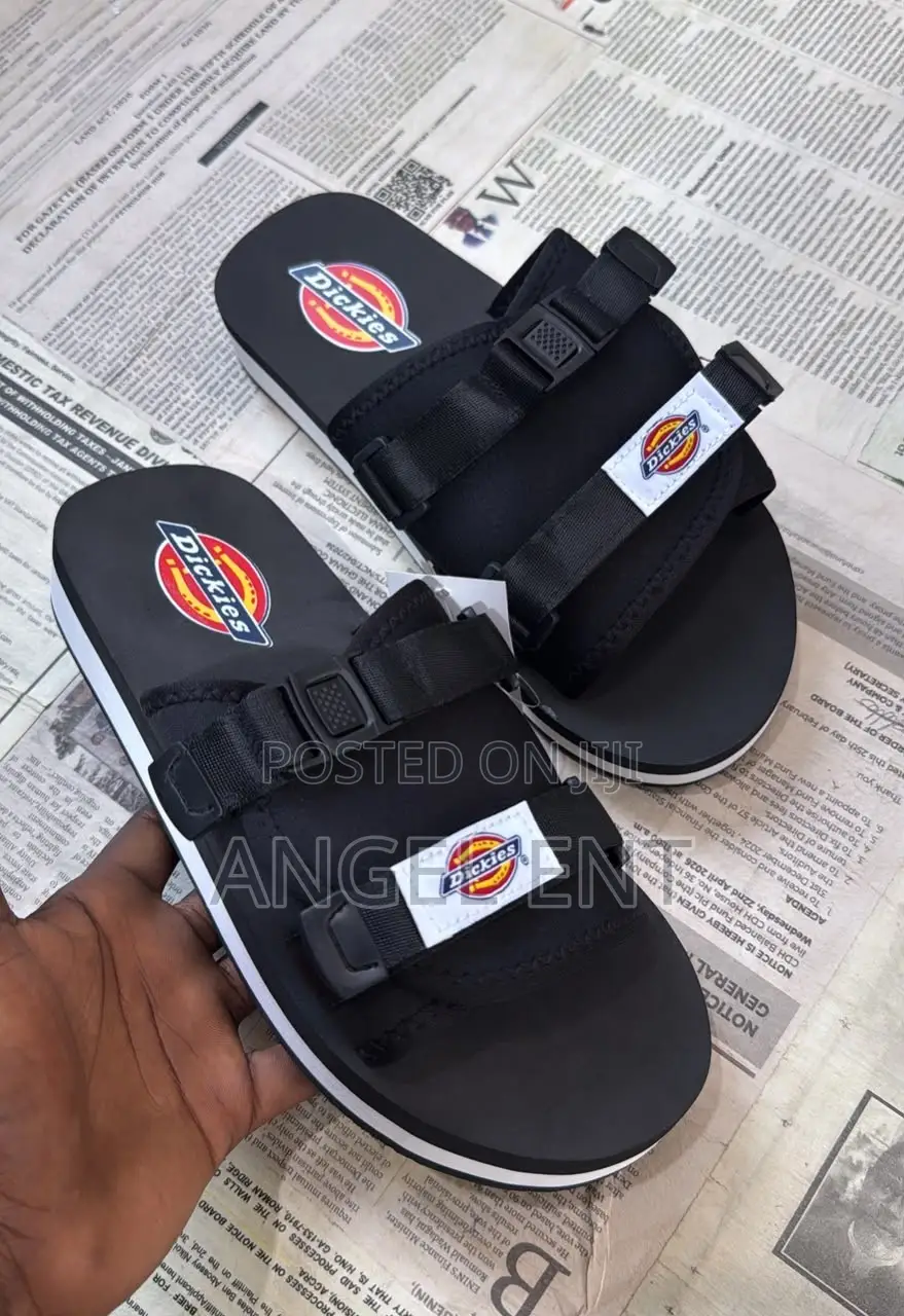 Dickies Double-Strap Slide Sandals Available (Location: Adum Kumasi)