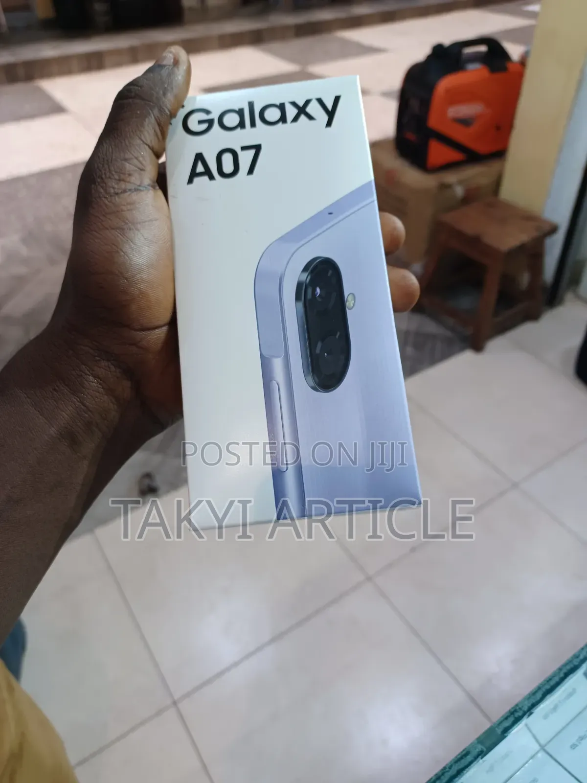 New Samsung Galaxy A07 4G 128 GB Black