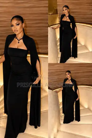 Elegant Long Sleeve Maxi Dress for Ladies