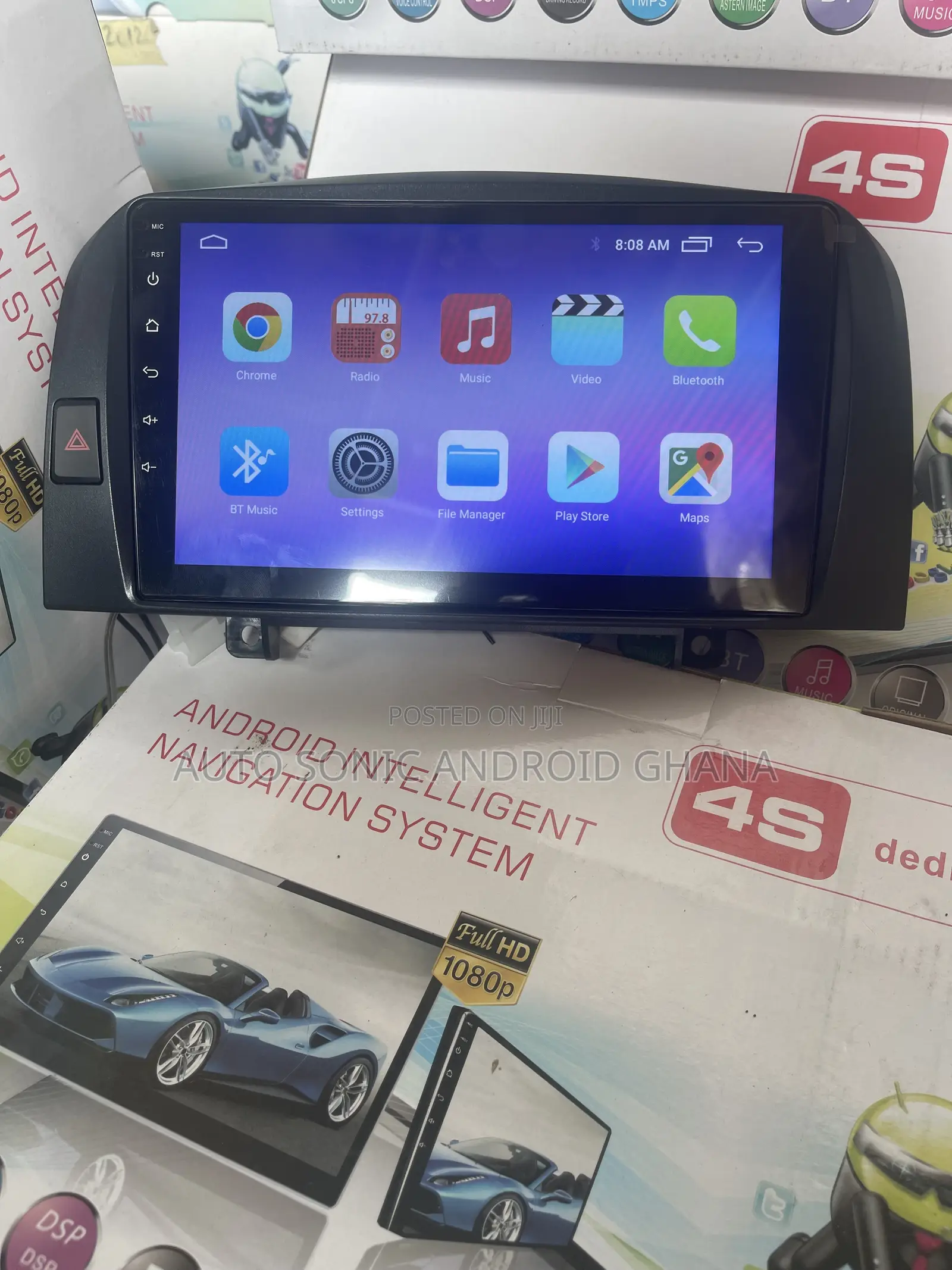 Hyundai Sonata 2005 Android Infotainment Upgrade Screen 9”