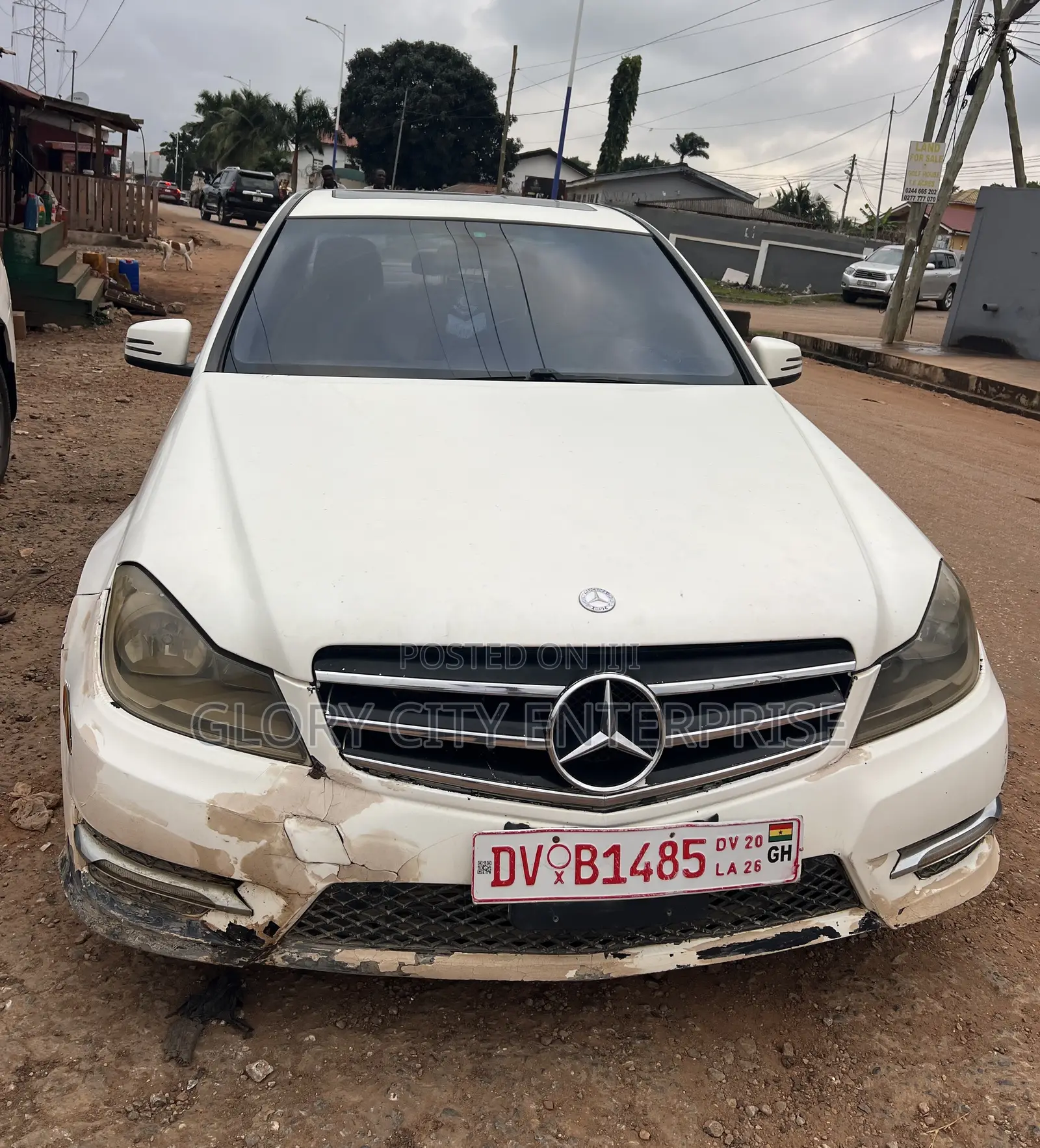 Mercedes-Benz C250 2014 White