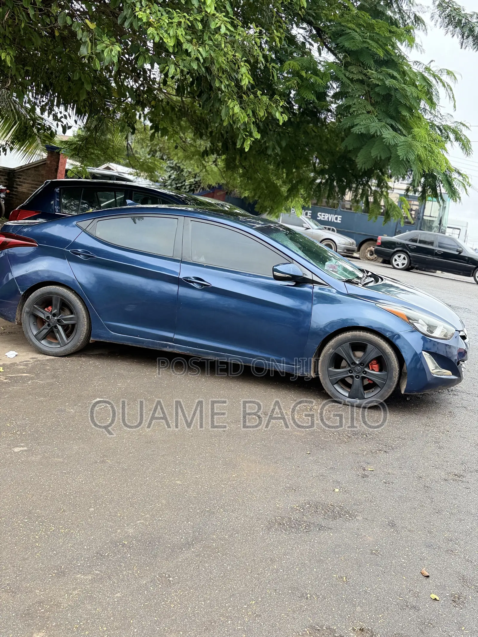 Hyundai Elantra Sport 4dr Sedan (2.0L 4cyl 6A) 2014 Blue