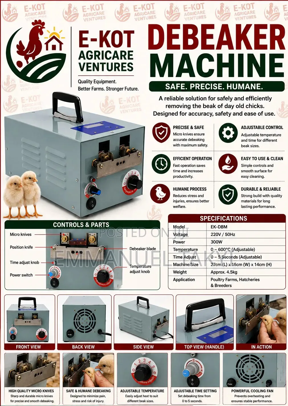 Debeaker Machine