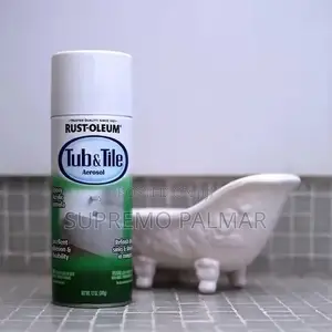 Rust-Oleum Tub Tile Spray 12oz - Coating for Ceramic, Porcelain