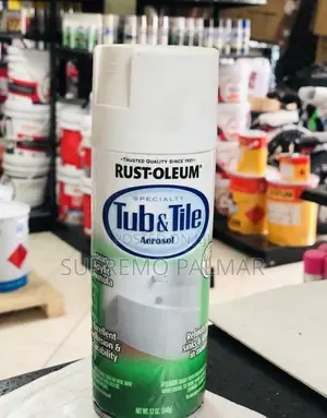 Rust-Oleum Tub Tile Spray 12oz - Coating for Ceramic, Porcelain