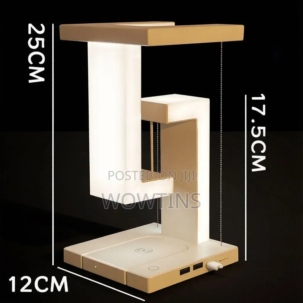 Smart LED Desk Lamp With Wireless Charger