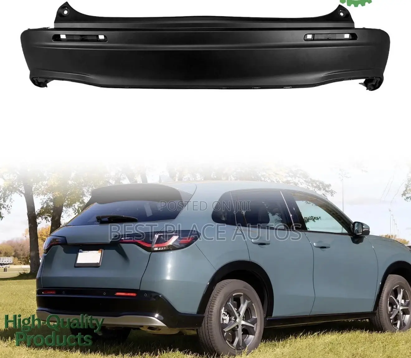 Honda HRV 2023 2024 2025 Back Complete Bumper