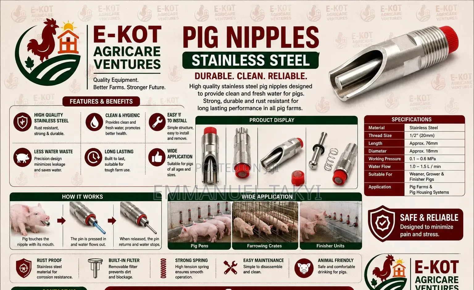 Pig Nipples