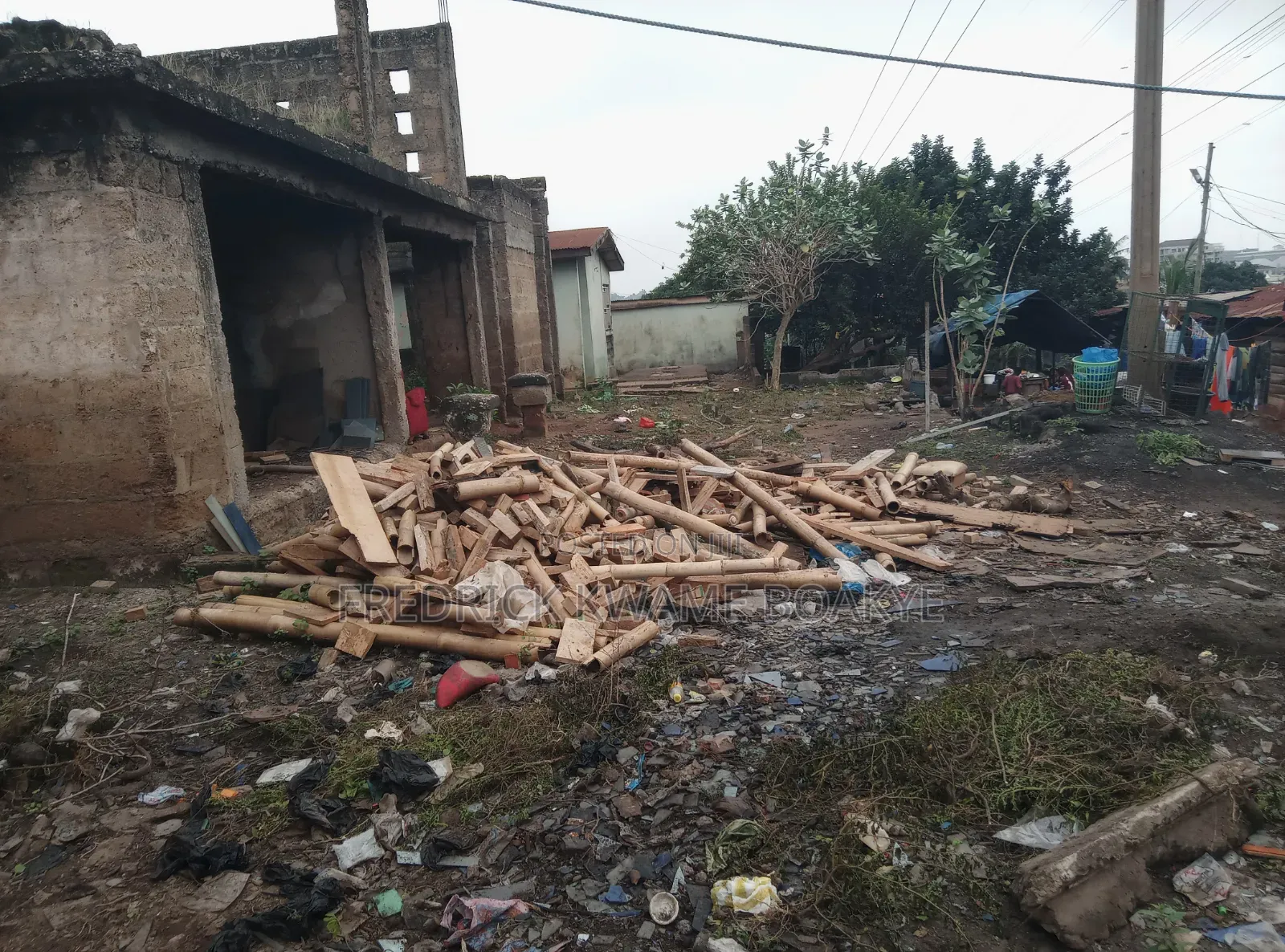 Plot of Land With Store for Sale at Ahodwo