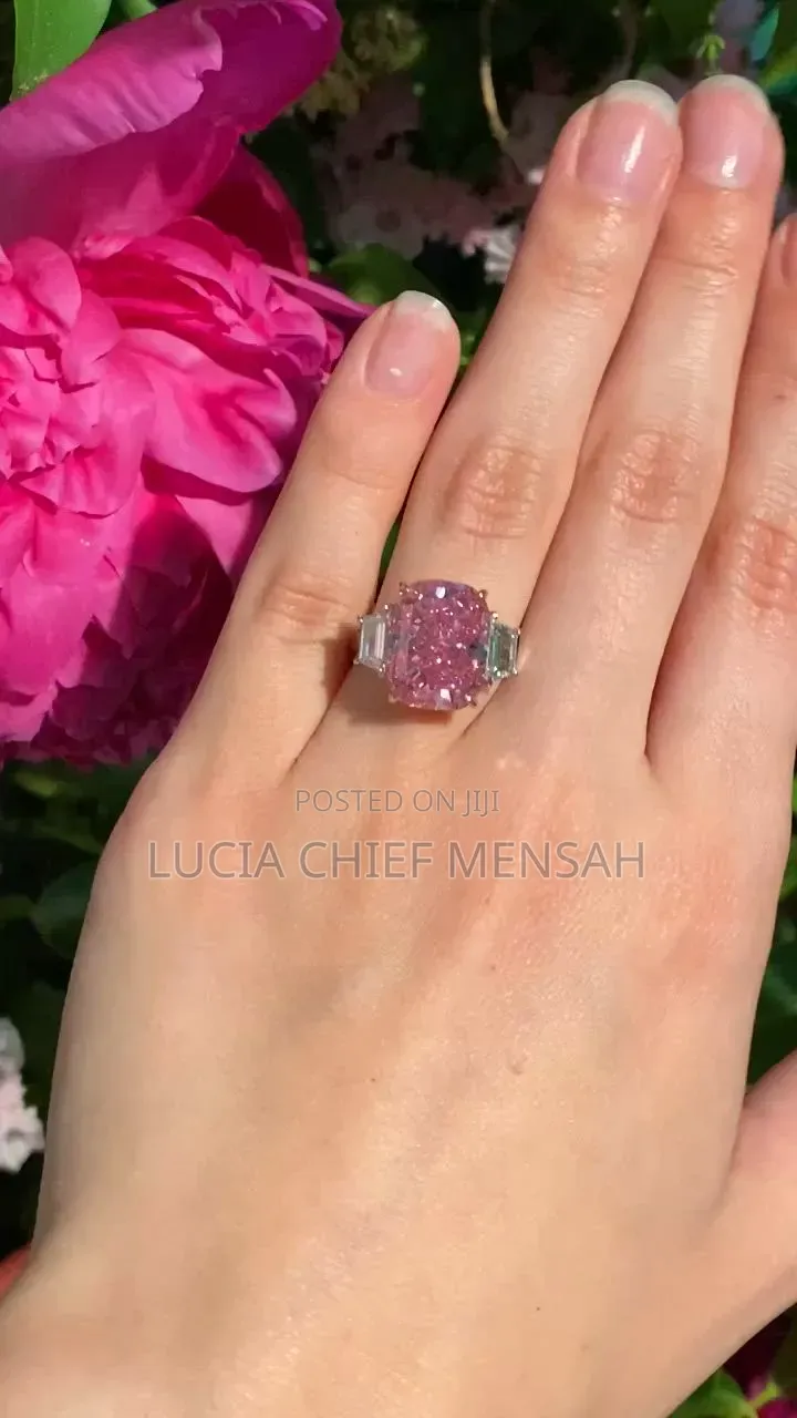 Emilio Jewelry Gia Certified Carat Natural Pink Diamond Ring