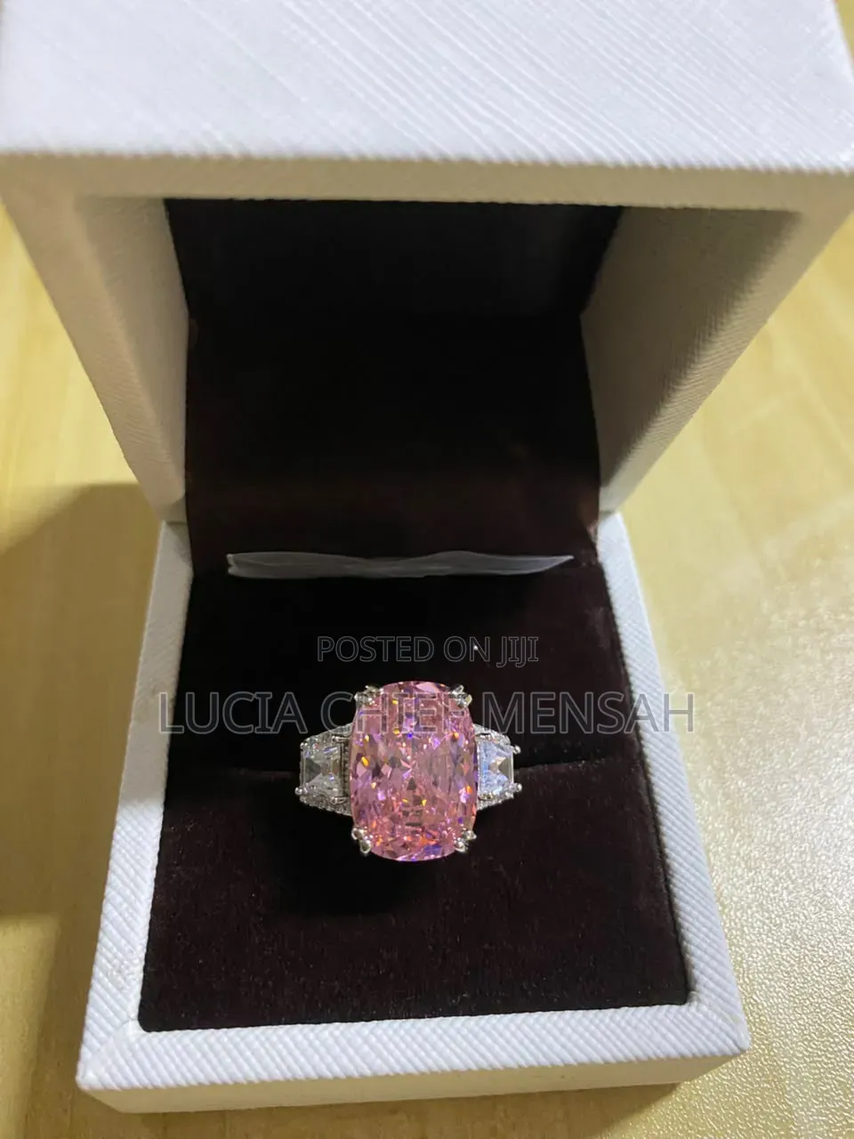 Emilio Jewelry Gia Certified Carat Natural Pink Diamond Ring