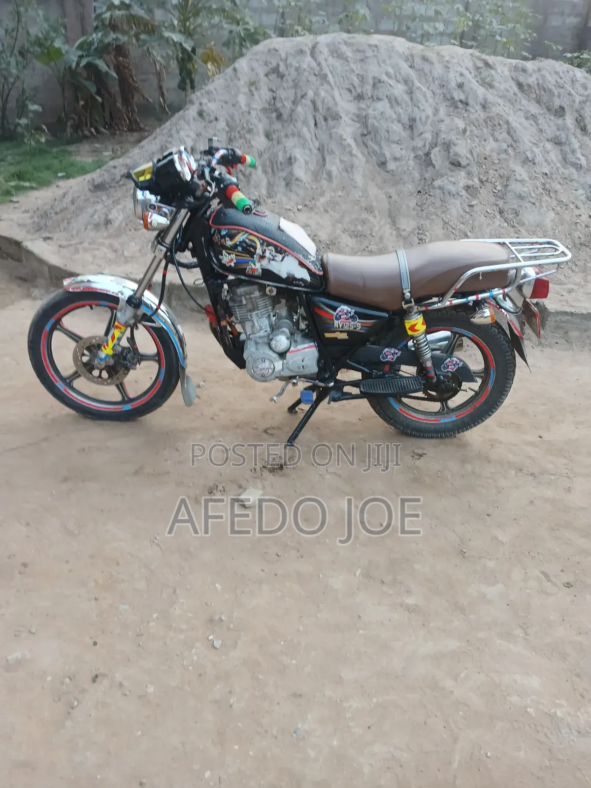 Haojue HJ125-8K 2022 Black
