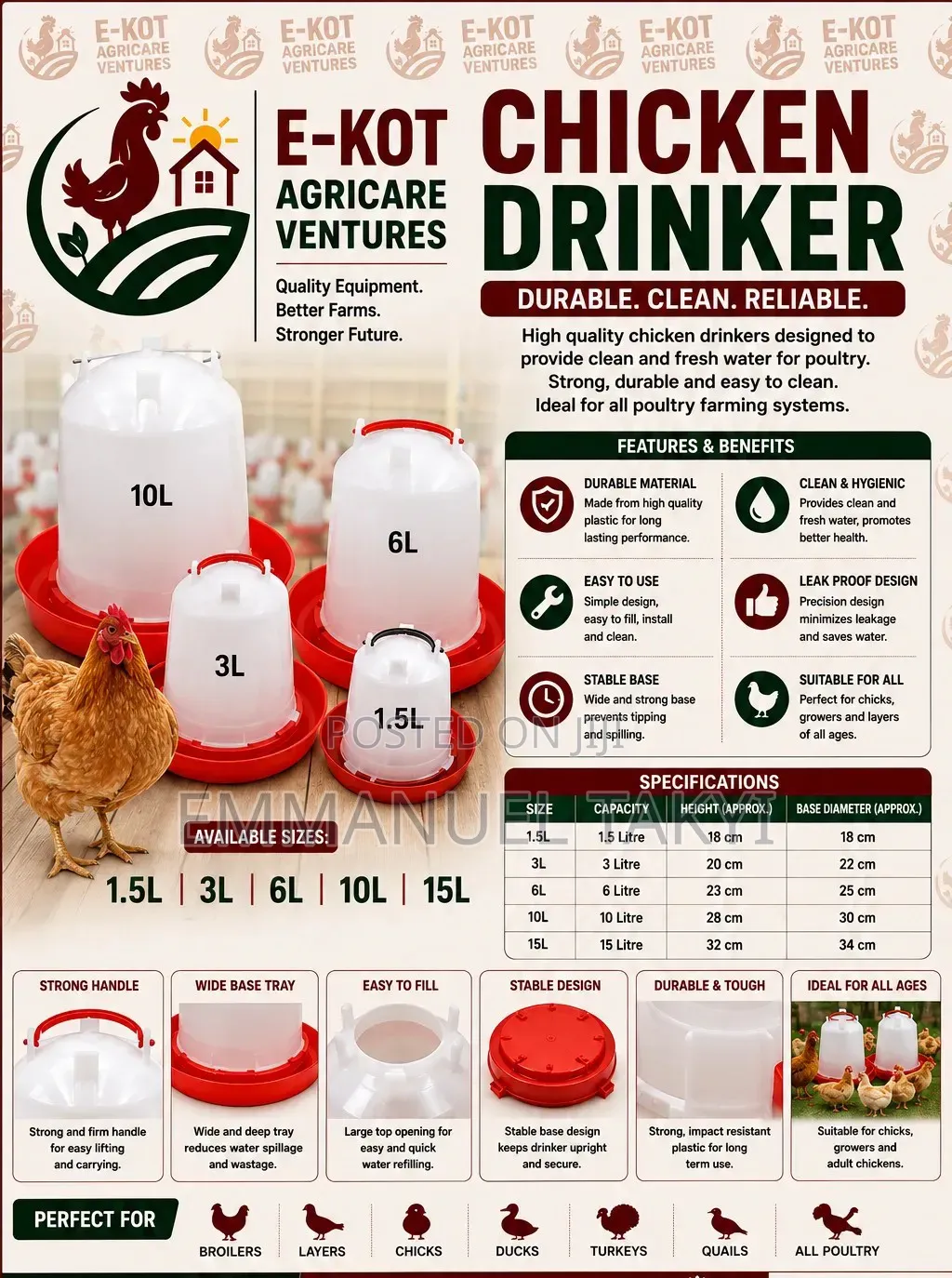 Poultry Drinker