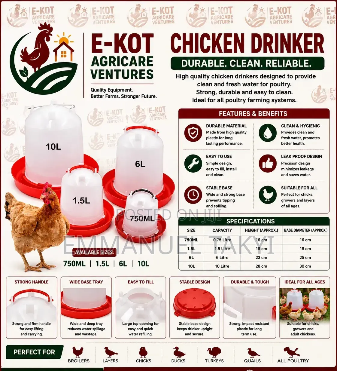 Poultry Drinker