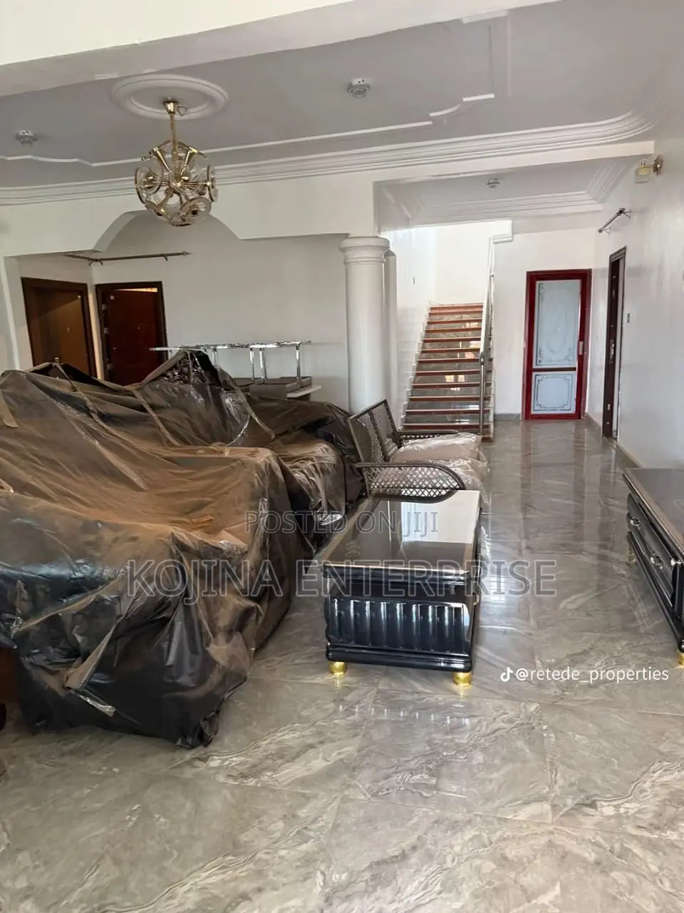 Furnished 6bdrm House in Santasi Ayinam, Kumasi Metropolitan for rent