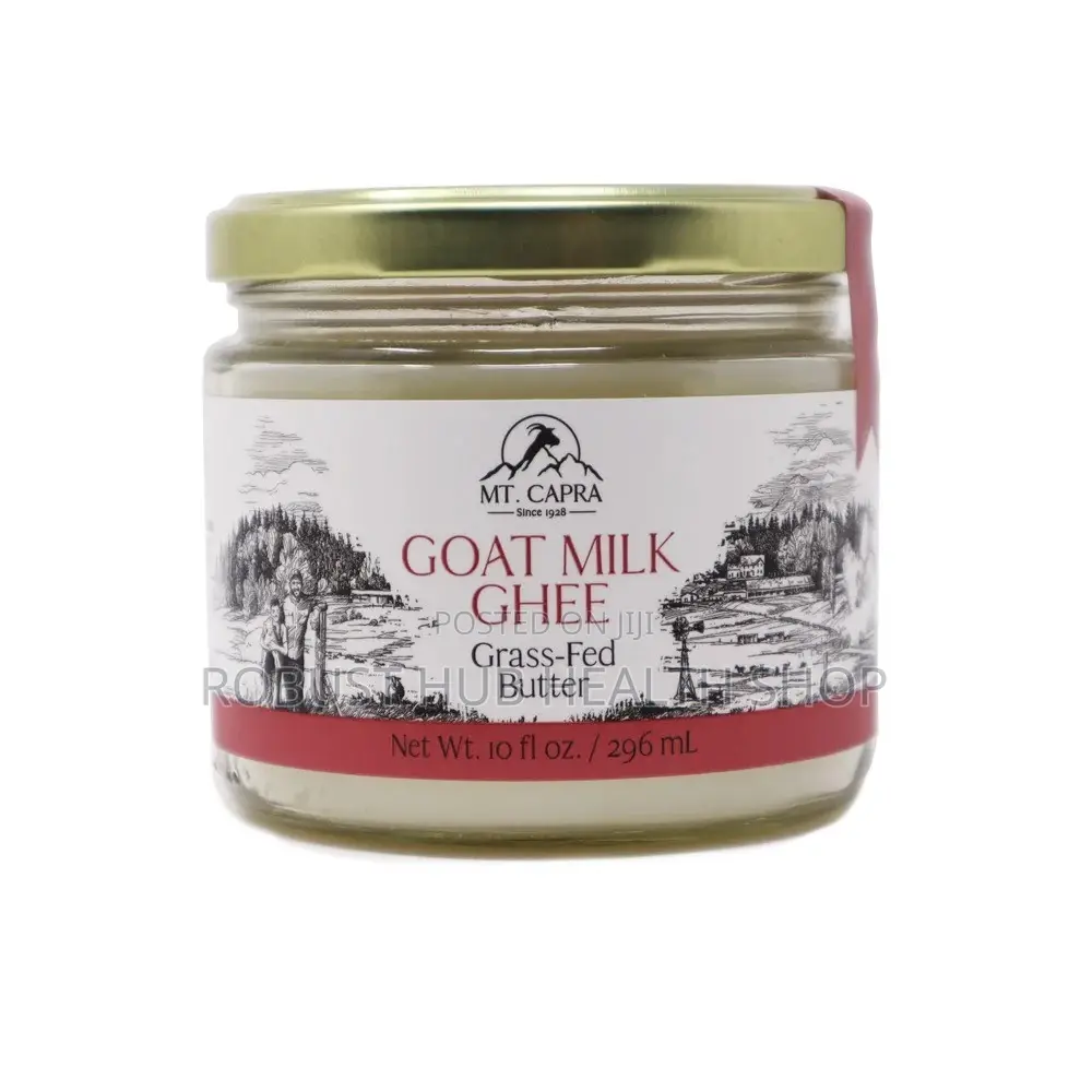 Mt. Capra Goat Milk Ghee, Grass-Fed Clarified Butter