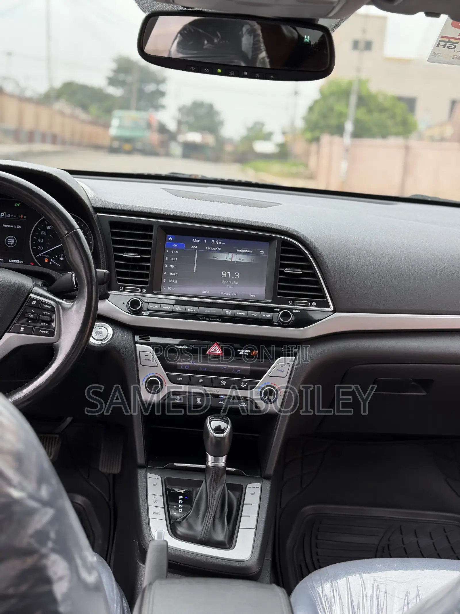 Hyundai Elantra Limited 2018 Blue