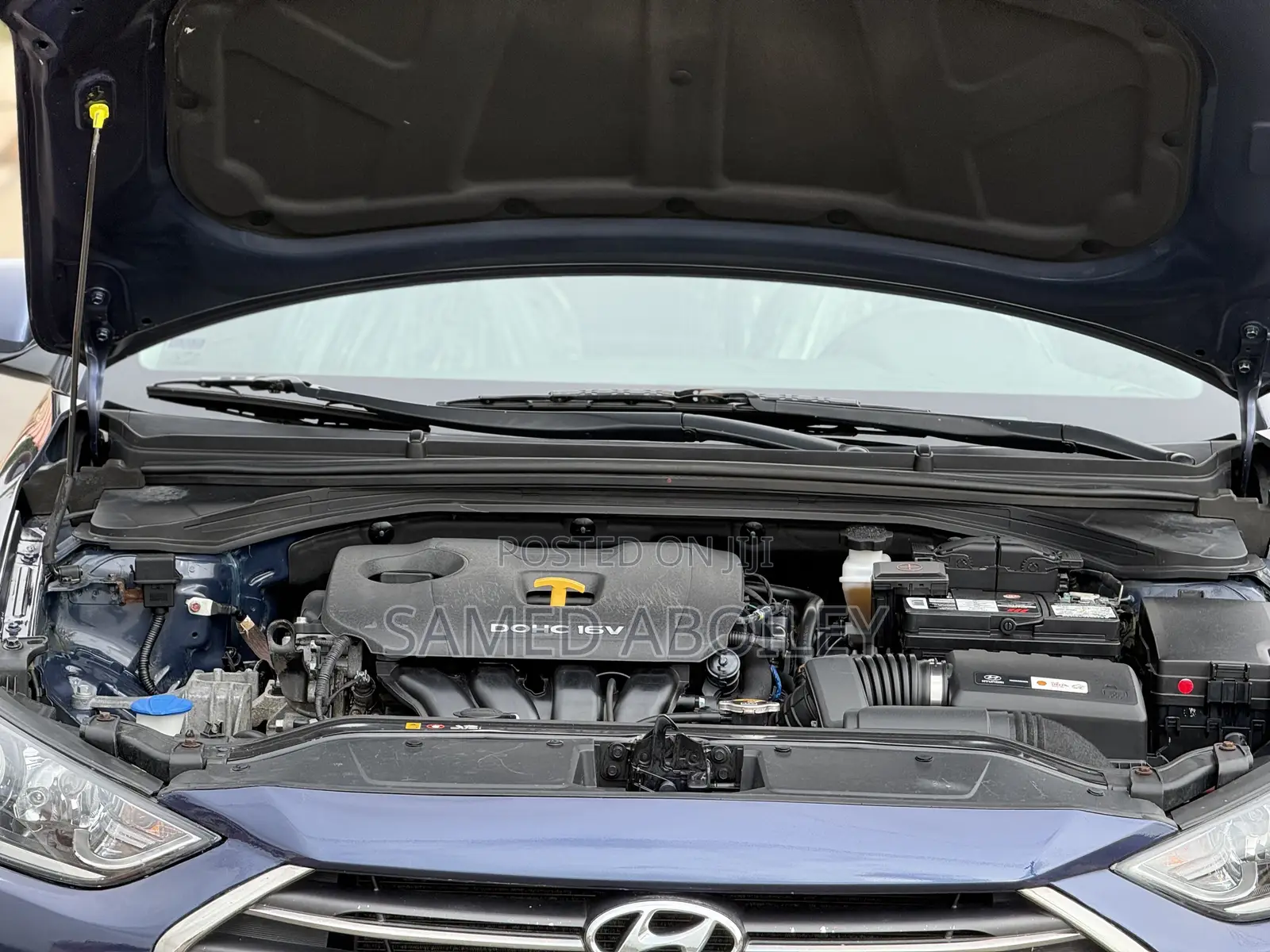 Hyundai Elantra Limited 2018 Blue
