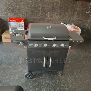 Exclusive Price Cut on Our Solid 4 Burner Gas BBQ Decakila Grill Stand