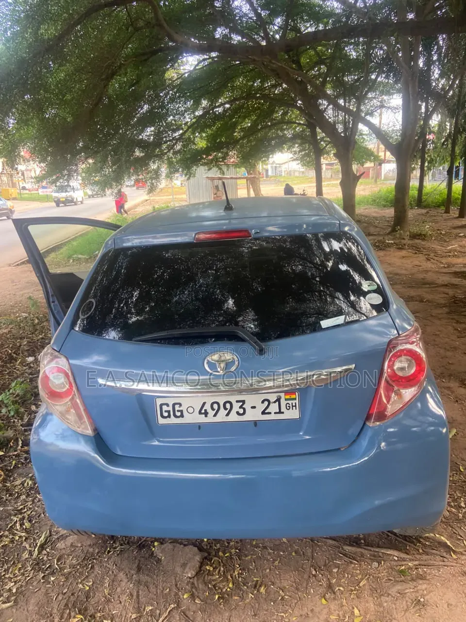 Toyota Yaris 2012 Blue