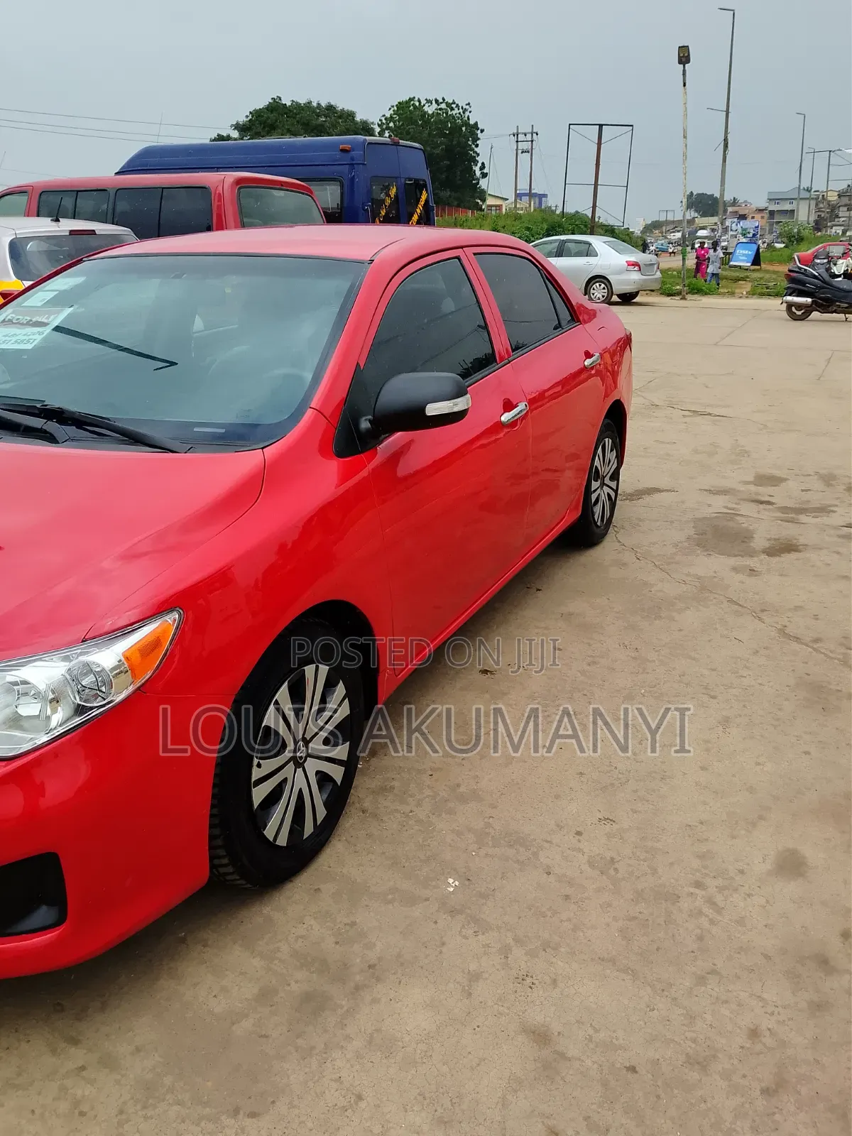 Toyota Corolla LE 4dr Sedan (1.8L 4cyl 4A) 2010 Red
