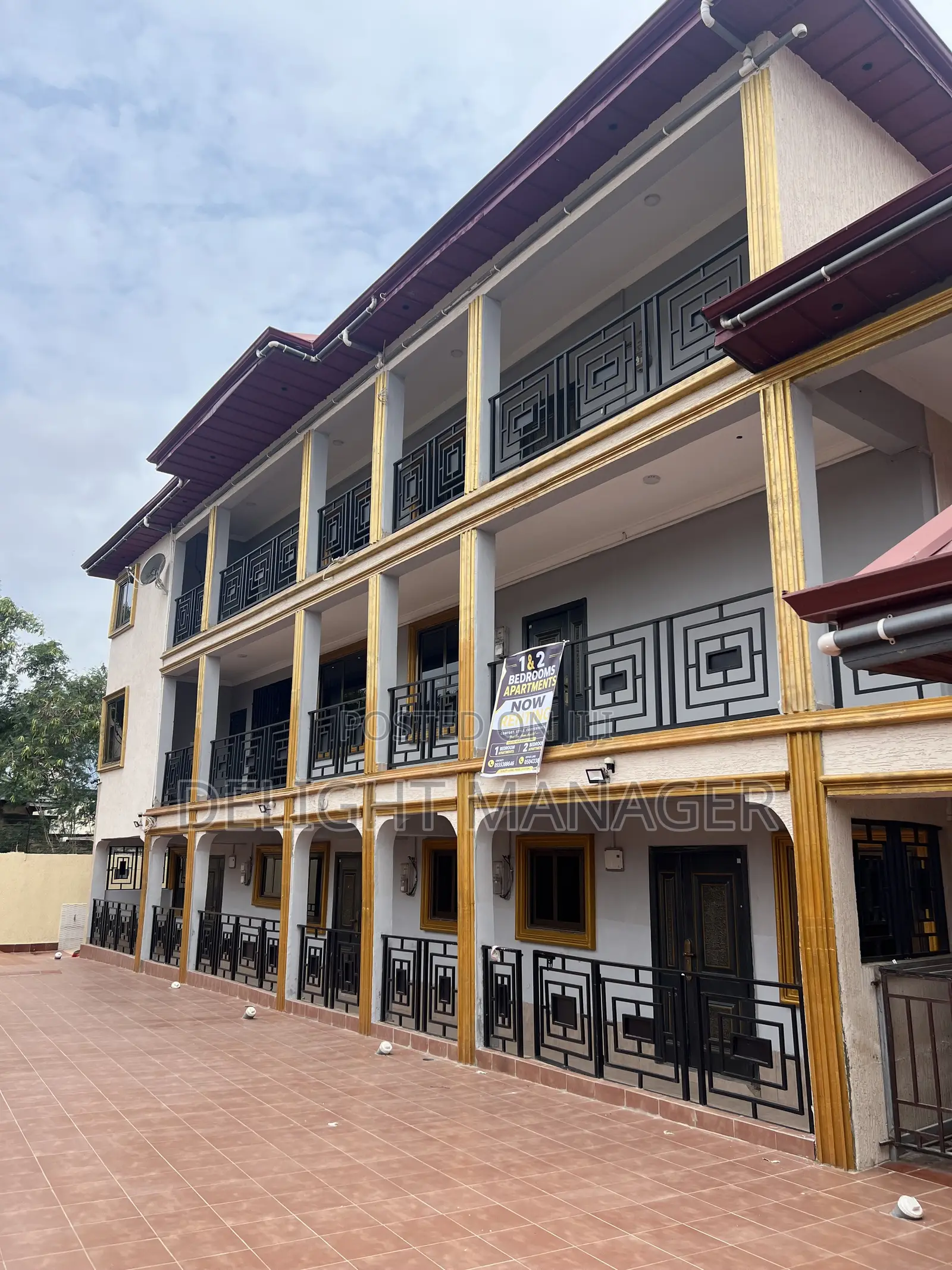 1bdrm Apartment in Delightestate.N1, Dzorwulu for rent
