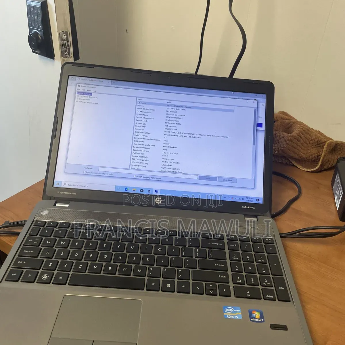 Laptop HP ProBook 4540S 8GB Intel Core i3 HDD 500GB