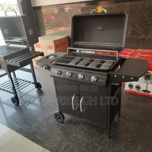 Megga Price Drop on Our Ultra Modern 4 Burner Gas BBQ Grill Stand