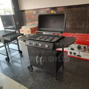 Megga Price Drop on Our Ultra Modern 4 Burner Gas BBQ Grill Stand