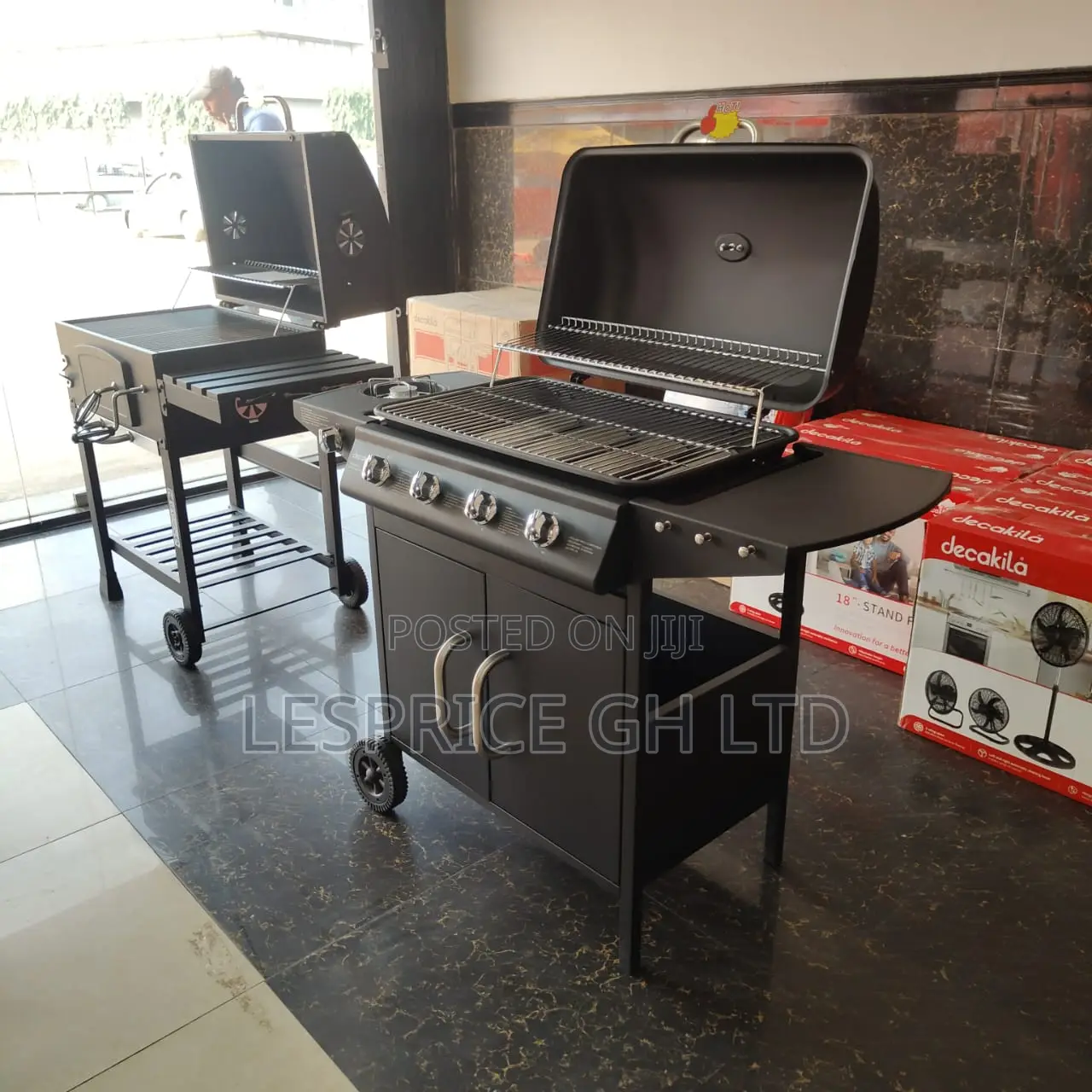 Promotion Promotion on Our Very Best BBQ 4 Burner Gas Grill Stand