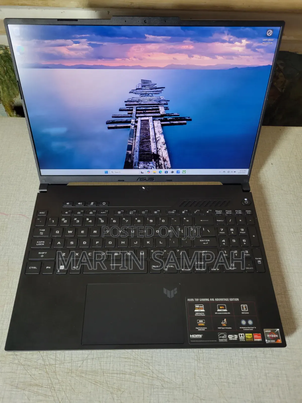 Laptop Asus TUF Gaming A16 16GB AMD Ryzen 7 SSD 1.5T