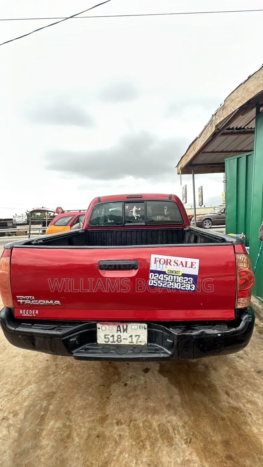 Toyota Tacoma Regular Cab Automatic 2012 Red