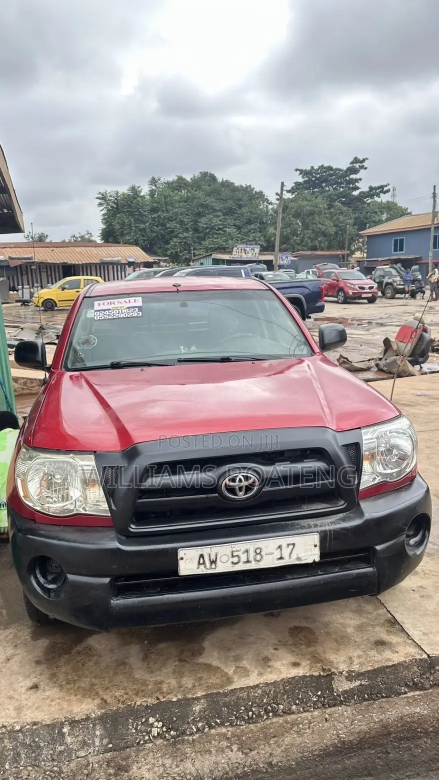 Toyota Tacoma Regular Cab Automatic 2012 Red