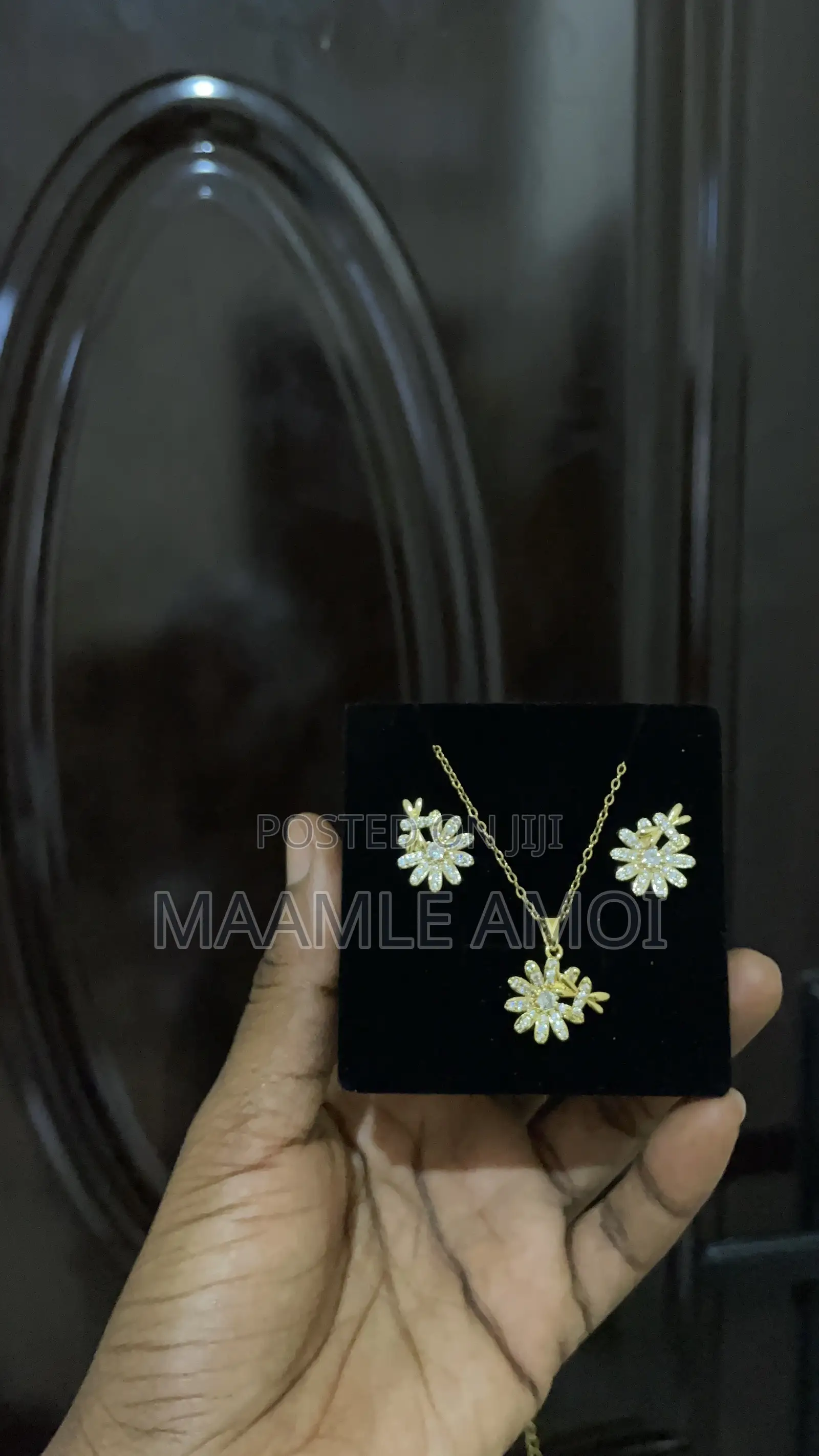 Necklace Set (Earring and Necklace) 2in1 Stainless Steel