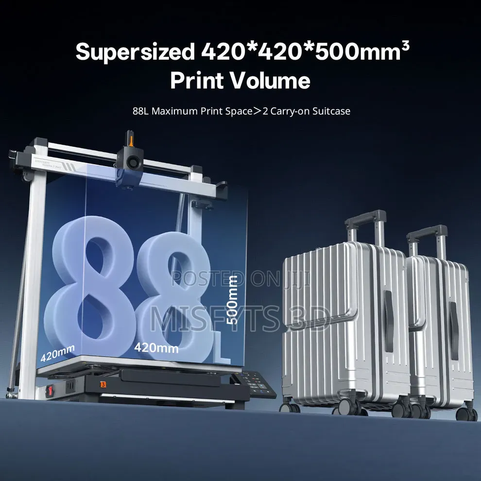 Anycubic Kobra 3 Max 3D Printer – Large-Format, High-Speed 3D Printer