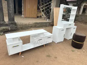 Brand New Laminated Dress and TV Stand