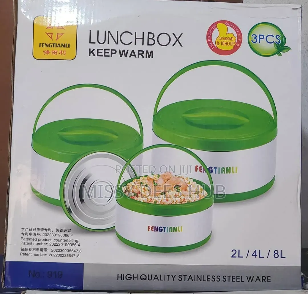 3pcs Insulated Lunchbox Set