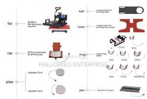 15 in 1 Heat Press Combo