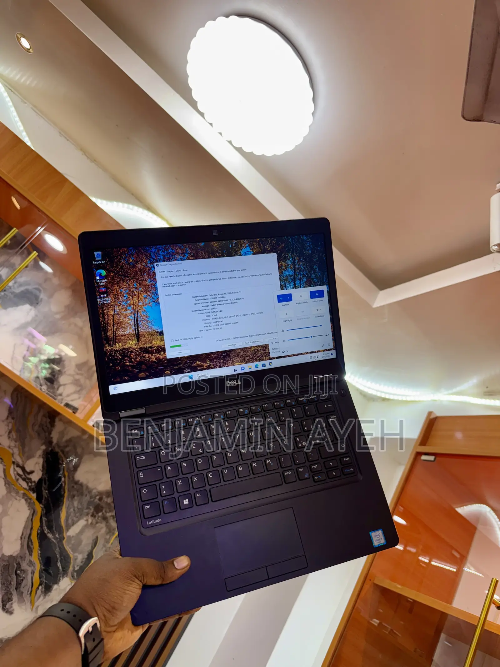 Laptop Dell Latitude 5480 8GB Intel Core i5 SSD 128GB