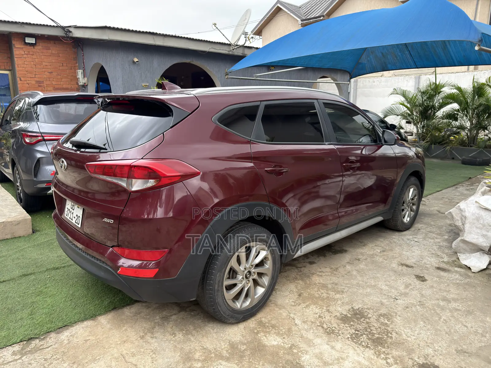 Hyundai Tucson SE AWD 2018 Burgundy