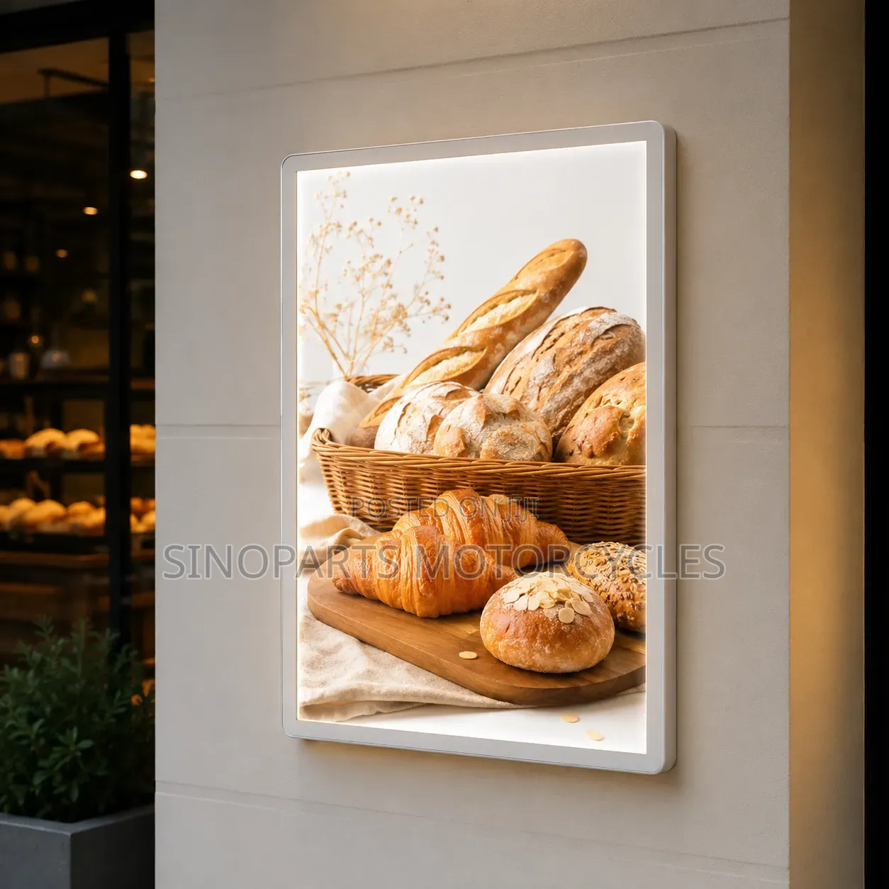 70x50cm LED Light Box Poster Frame for Shop Advertising