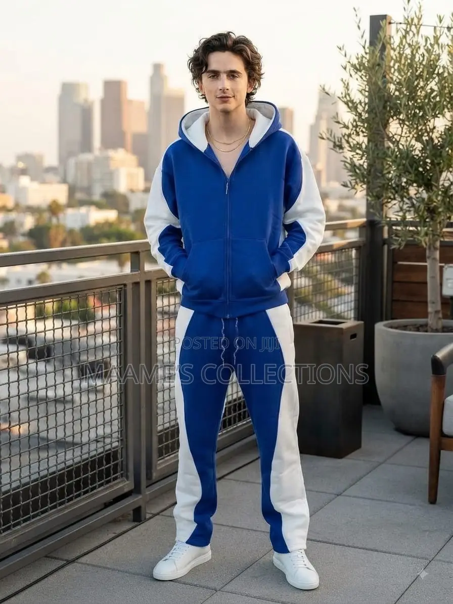 Men’s Hoodie Jogger 2-Piece Tracksuit Set