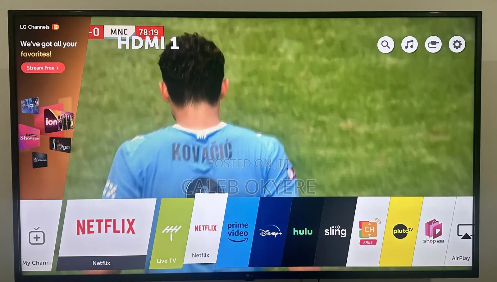65 Inches LG WebOS TV
