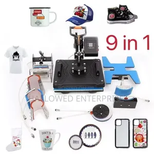9 in 1 Heat Press Combo