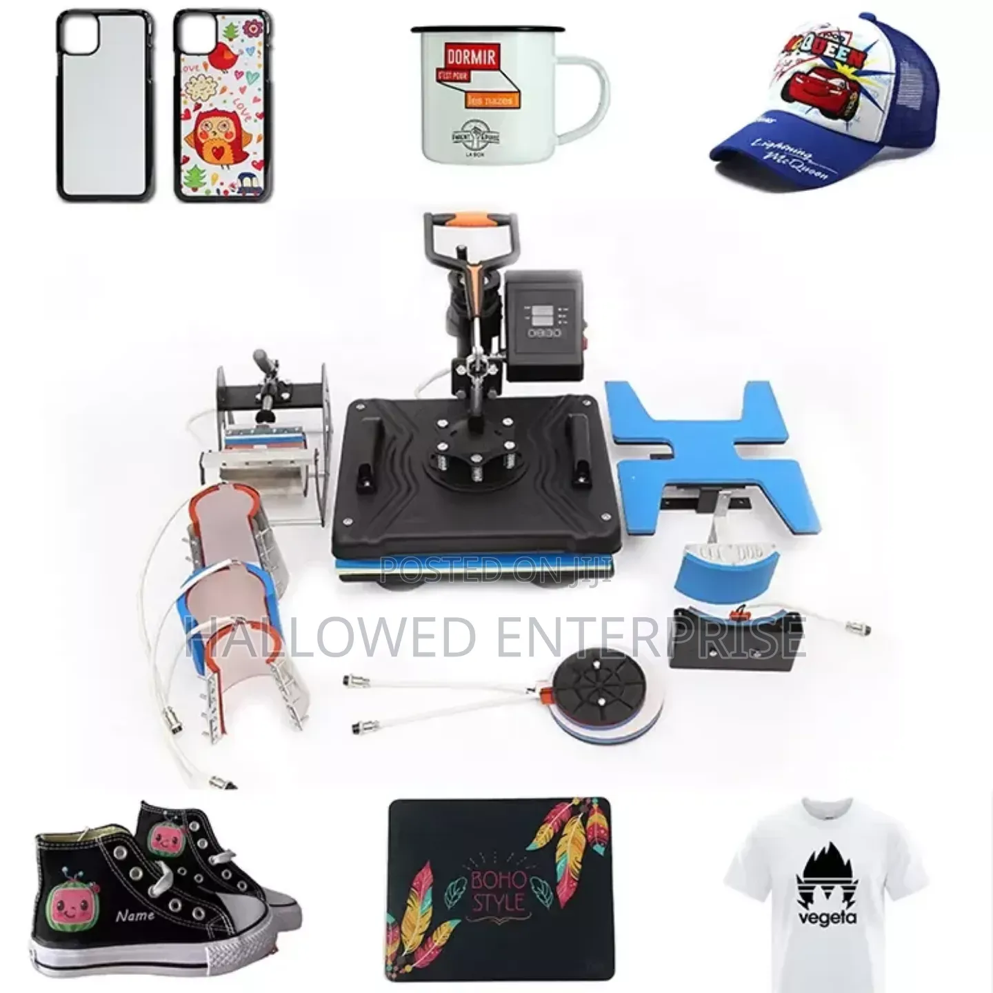 9 in 1 Heat Press Combo