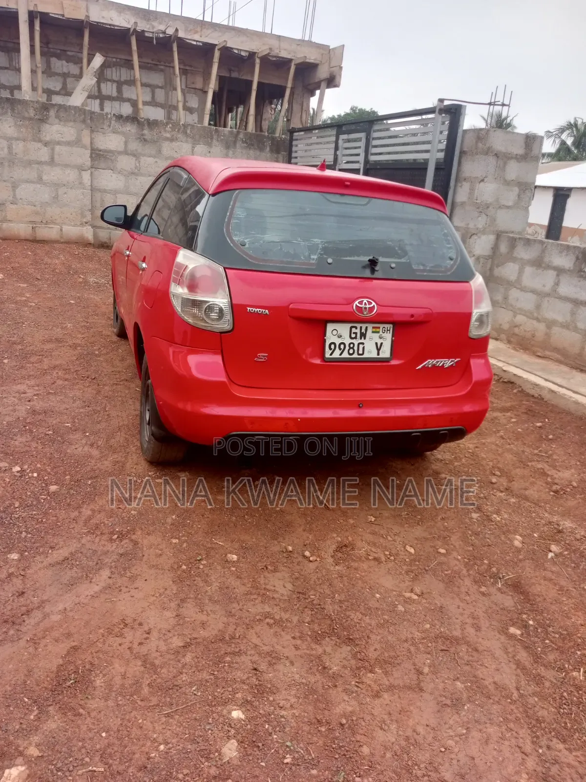 Toyota Matrix 2006 Red