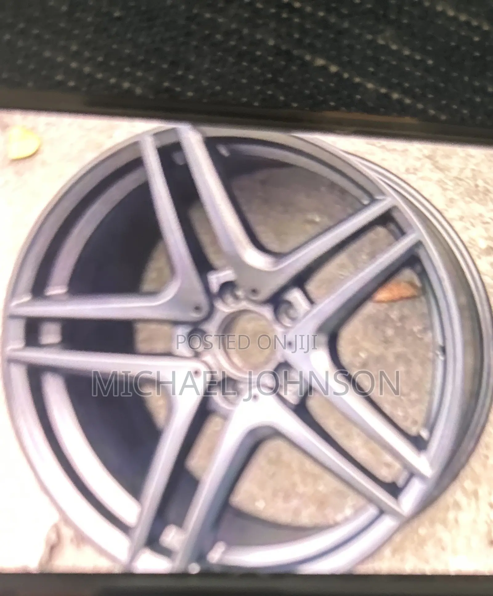 20" AMG-Style Matte Black Alloy Rims (Set of 4)