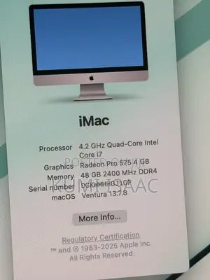 New Desktop Computer Apple iMac 16GB Intel Core i7 HDD+SSD 1T