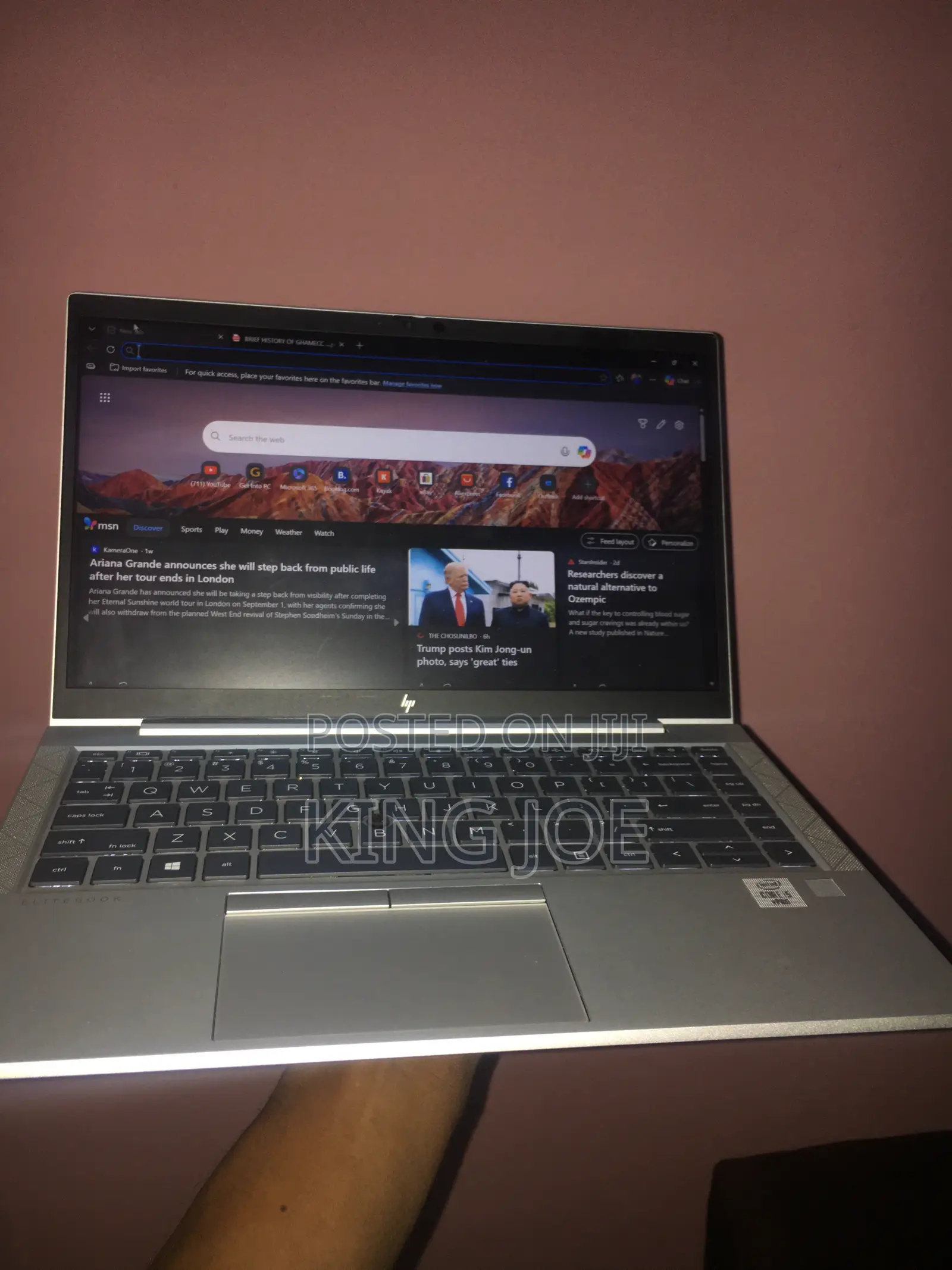 Laptop HP EliteBook 840 G7 8GB Intel Core i5 SSD 256GB